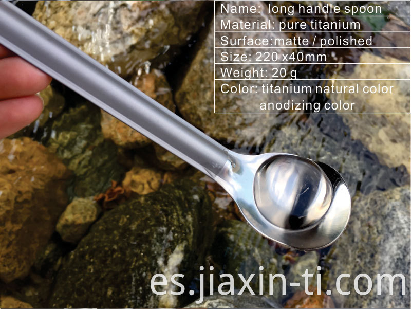 titanium spoon